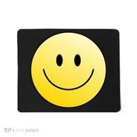 Happy Face Circle Mousepad thumb 0