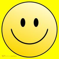Happy Face Circle USA-Made Doggie Bandana thumb 2