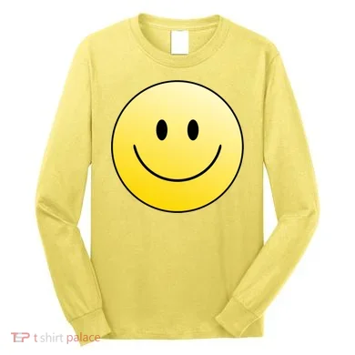 Happy Face Circle Long Sleeve Shirt