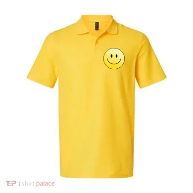 Happy Face Circle Polo