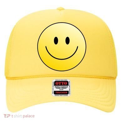 Happy Face Circle Hat