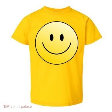 Happy Face Circle Toddler T-Shirt