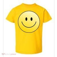 Happy Face Circle Toddler T-Shirt thumb 0