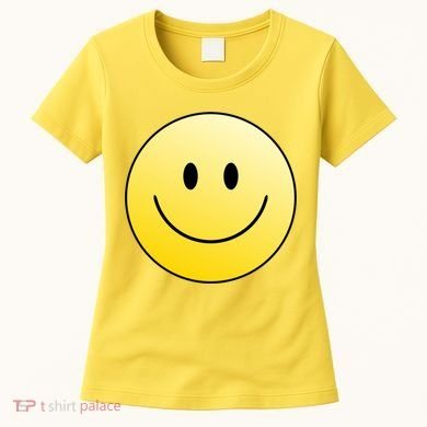 Happy Face Circle Women's T-Shirt