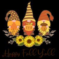 Happy Fall Y'all Cute Autumn Gnomes Coffee Mug thumb 5