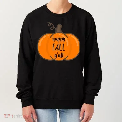 Happy Fall Y'all Pumpkin Women's Sweatshirt