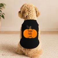 Happy Fall Y'all Pumpkin  Doggie Tank thumb 2