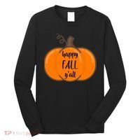 Happy Fall Y'all Pumpkin  Long Sleeve Shirt thumb 0