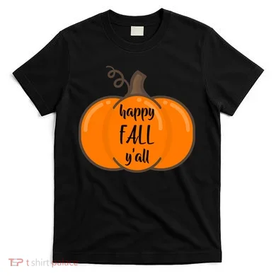 Happy Fall Y'all Pumpkin  T-Shirt