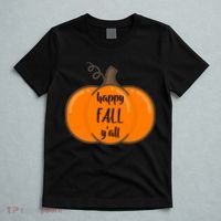 Happy Fall Y'all Pumpkin  T-Shirt thumb 5