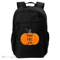 Happy Fall Y'all Pumpkin  Backpack thumb 0