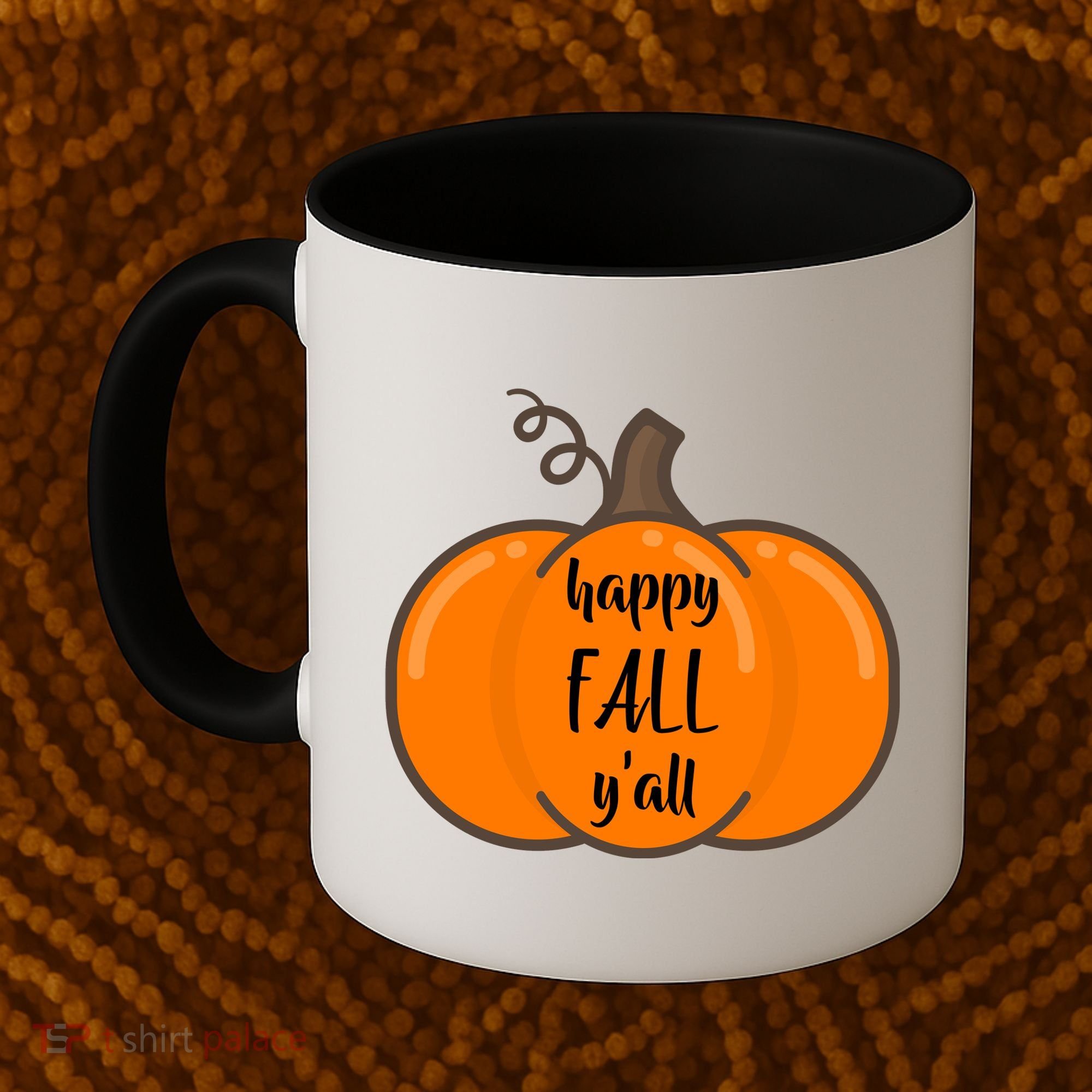 Happy Fall Y'all Pumpkin  Coffee Mug