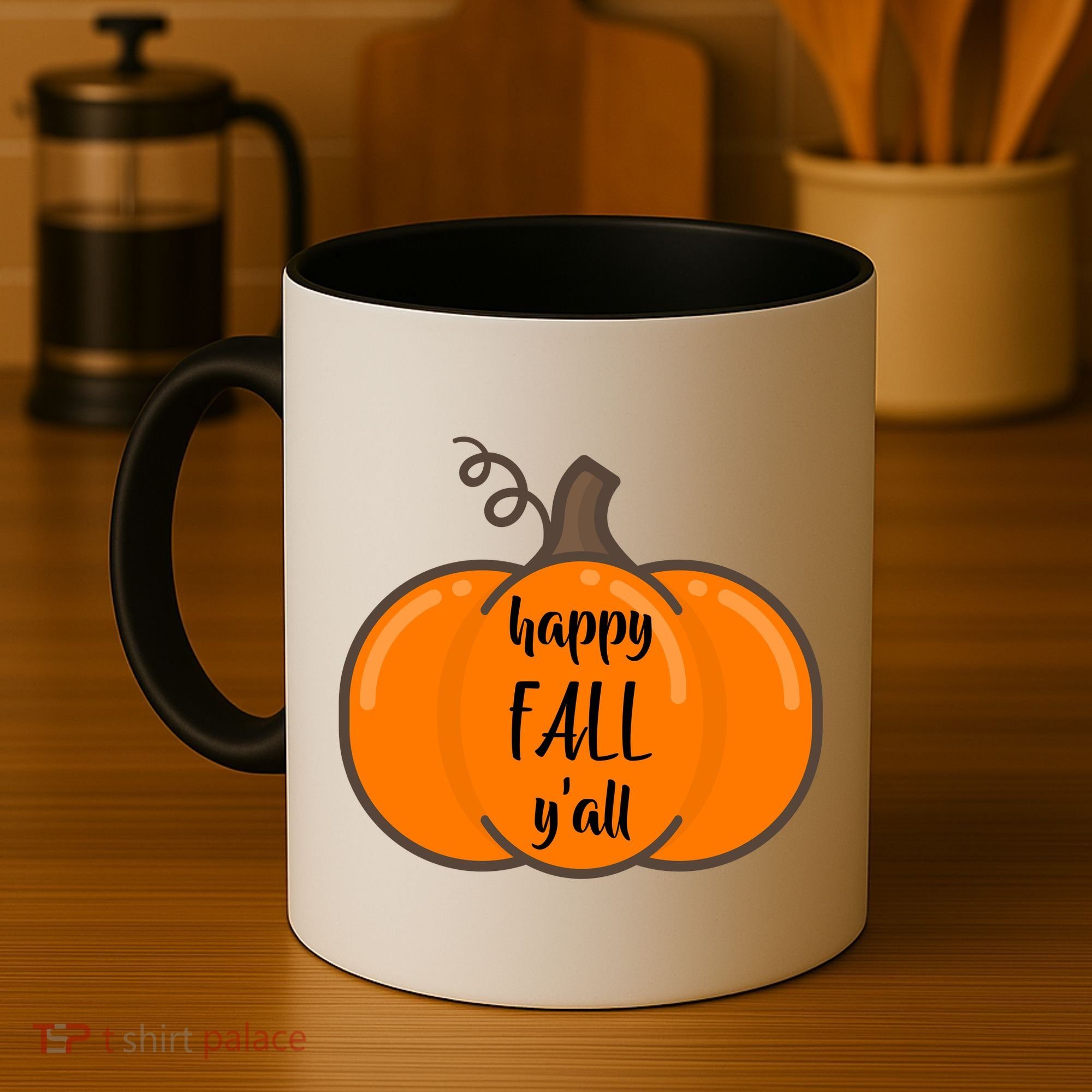 Happy Fall Y'all Pumpkin  Coffee Mug