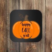 Happy Fall Y'all Pumpkin  Coaster thumb 0