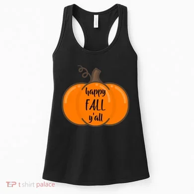 Happy Fall Y'all Pumpkin Women's Tank Top