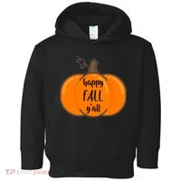 Happy Fall Y'all Pumpkin  Toddler Hoodie thumb 0