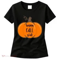 Happy Fall Y'all Pumpkin  Women's T-Shirt thumb 0