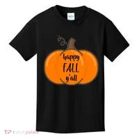 Happy Fall Y'all Pumpkin  Kids T-Shirt thumb 0