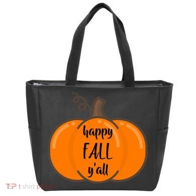 Happy Fall Y'all Pumpkin  Tote Bag