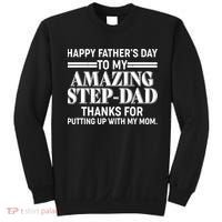 Happy Father's Day Amazing Step Dad Sweatshirt thumb 0
