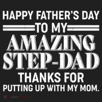 Happy Father's Day Amazing Step Dad Hat thumb 2