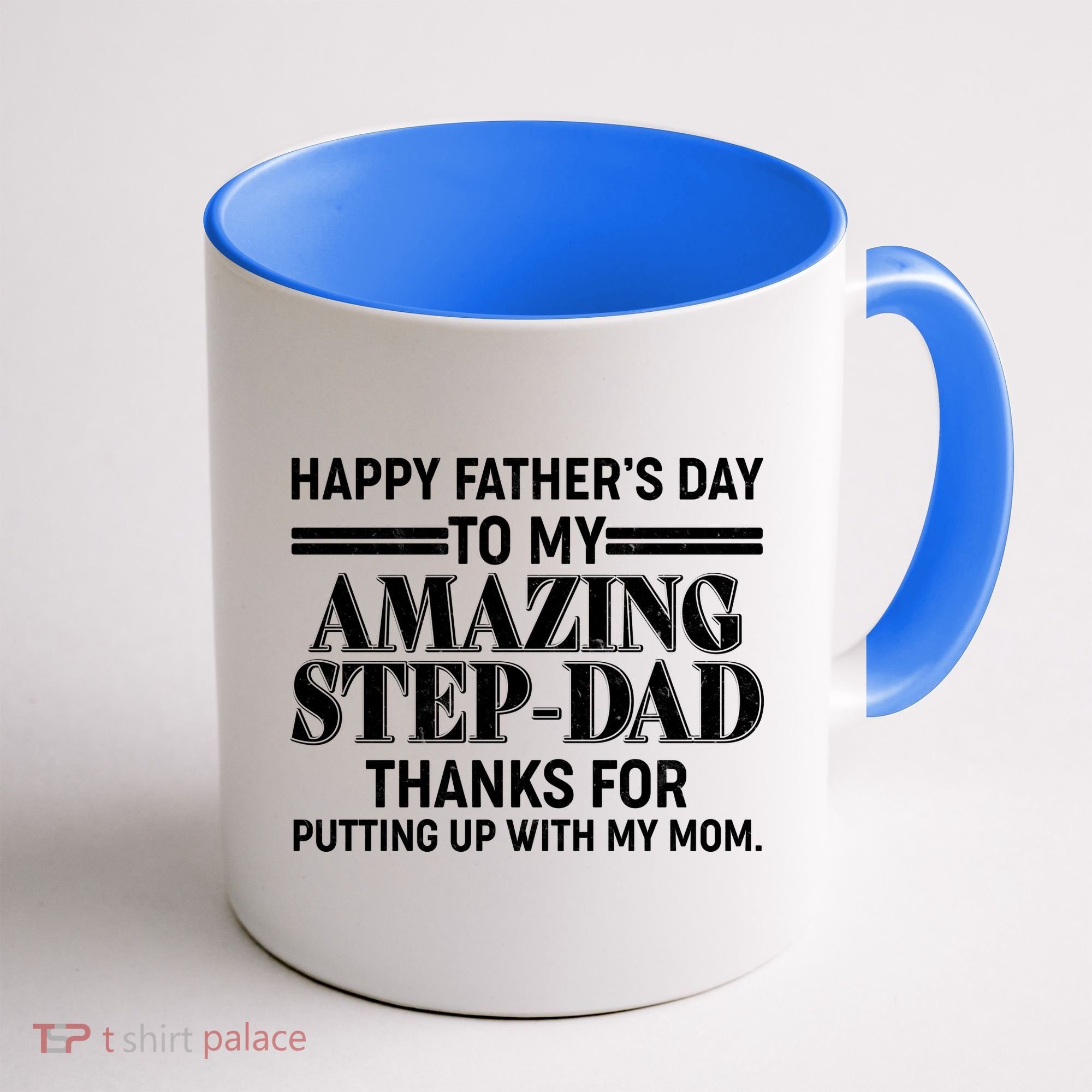 Happy Father's Day Amazing Step Dad Coffee Mug