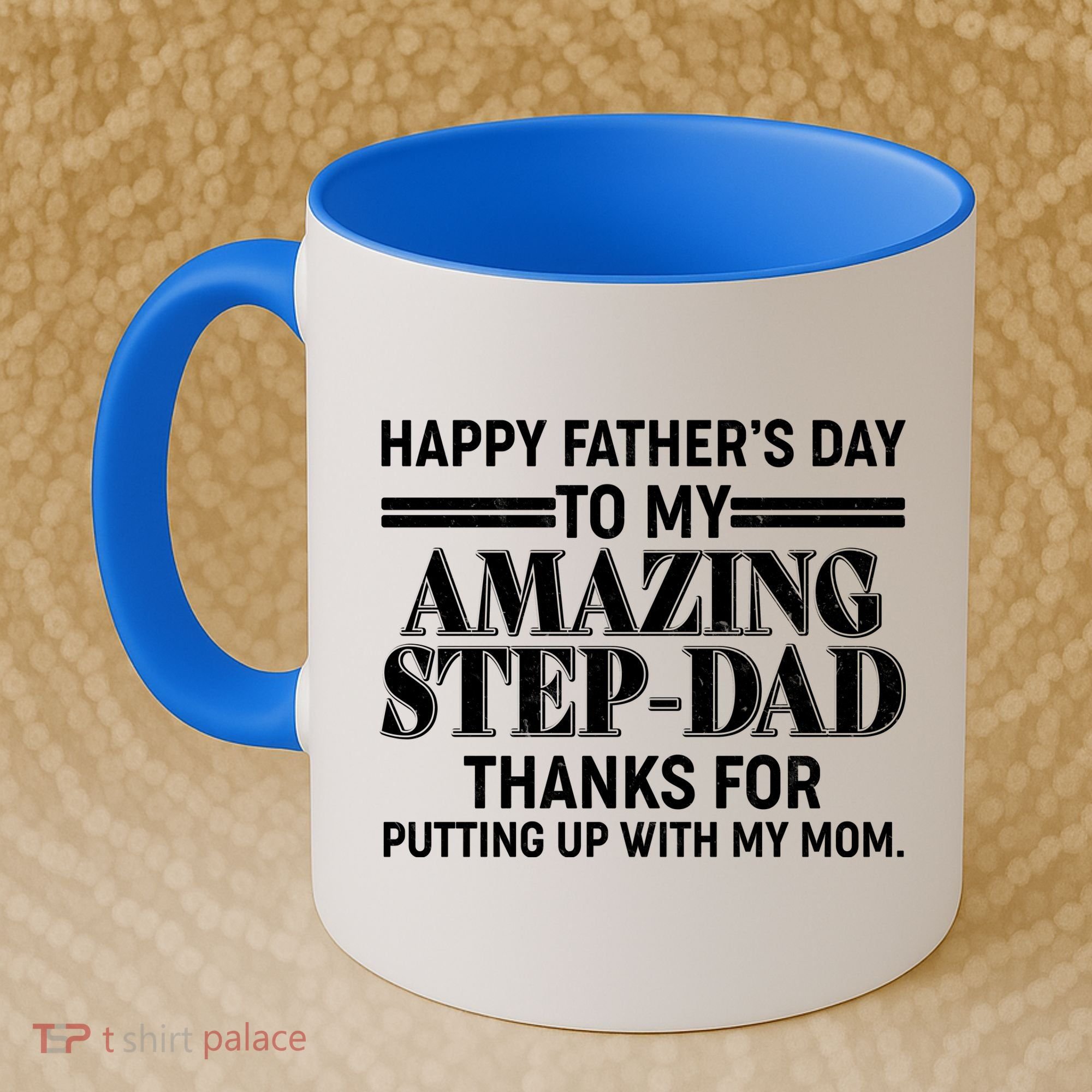 Happy Father's Day Amazing Step Dad Coffee Mug