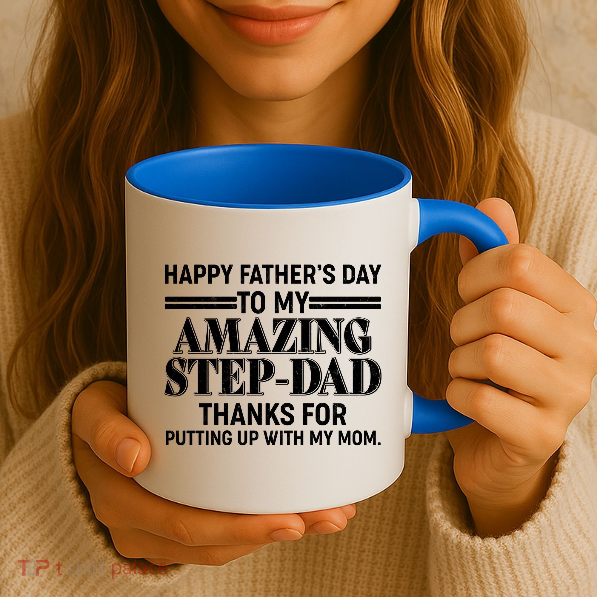 Happy Father's Day Amazing Step Dad Coffee Mug