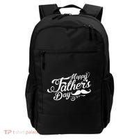 Happy Father's Day Fancy Mustache  Backpack thumb 0