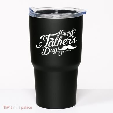 Happy Father's Day Fancy Mustache  Tumbler