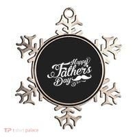 Happy Father's Day Fancy Mustache  Ornament thumb 0