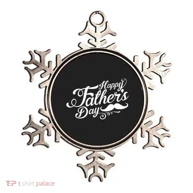 Happy Father's Day Fancy Mustache  Ornament