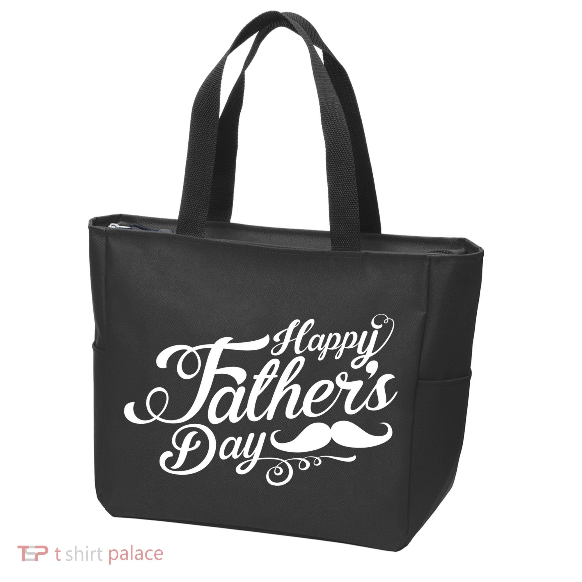 Happy Father's Day Fancy Mustache  Tote Bag