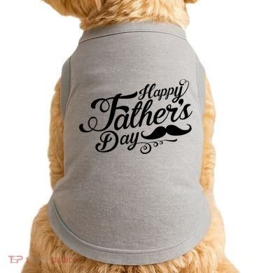 Happy Father's Day Fancy Mustache  Doggie Tank