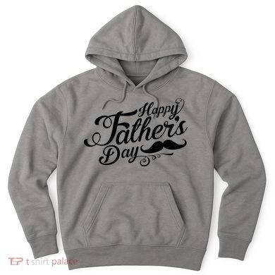 Happy Father's Day Fancy Mustache  Hoodie