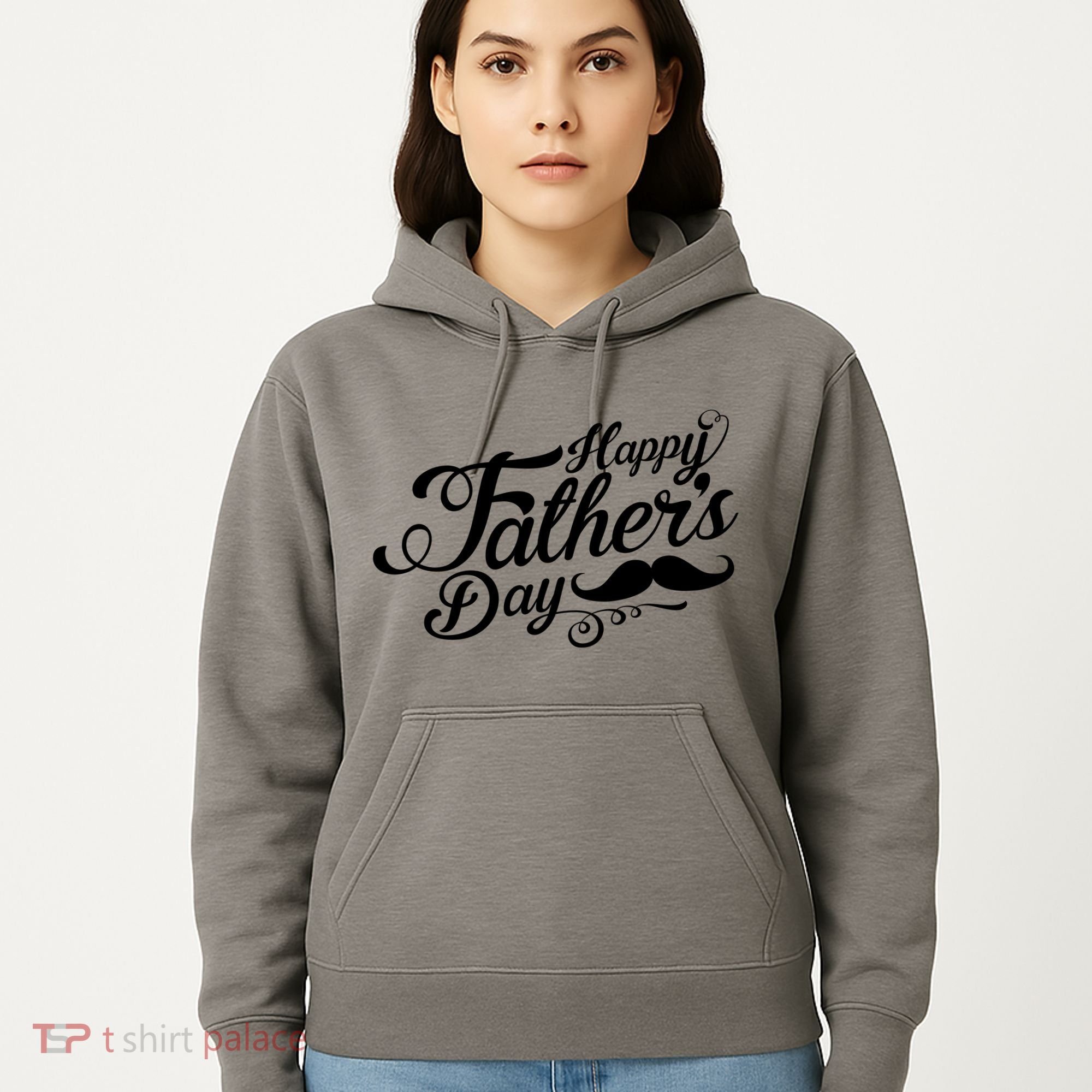Happy Father's Day Fancy Mustache  Hoodie