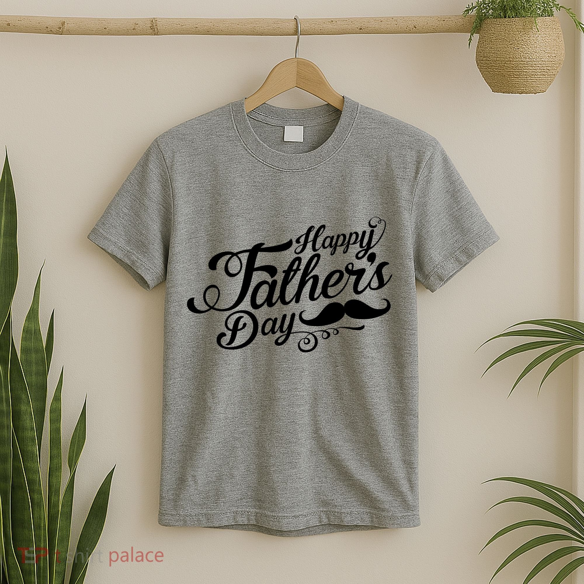 Happy Father's Day Fancy Mustache  T-Shirt