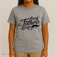 Happy Father's Day Fancy Mustache  T-Shirt thumb 4