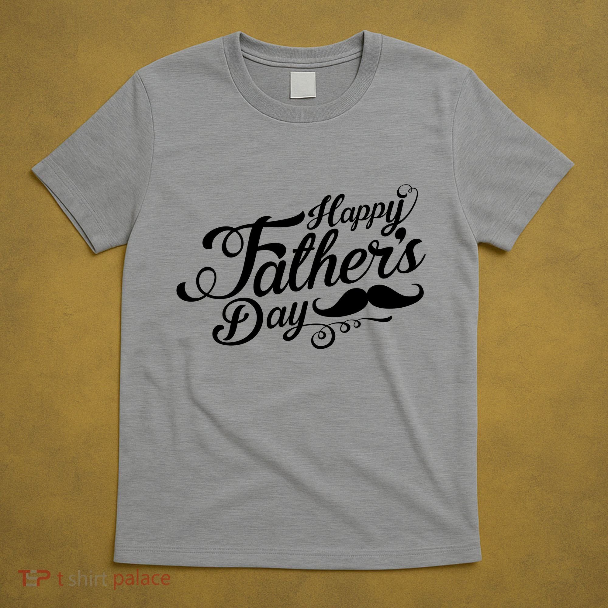 Happy Father's Day Fancy Mustache  T-Shirt