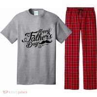 Happy Father's Day Fancy Mustache  Pajama Set thumb 0