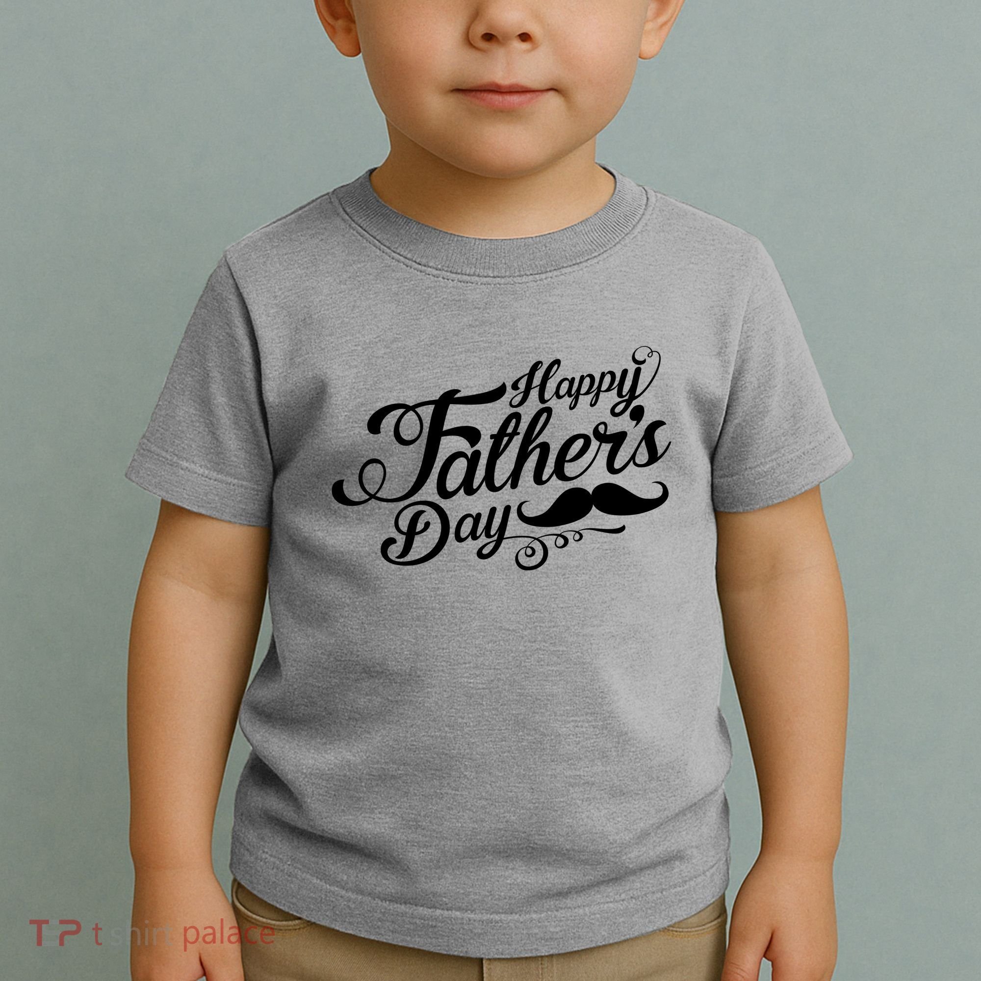 Happy Father's Day Fancy Mustache  Toddler T-Shirt