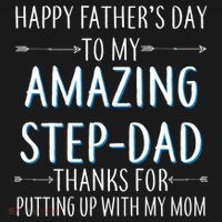 Happy Father's Day To My Amazing Step-Dad Pajama Set thumb 2