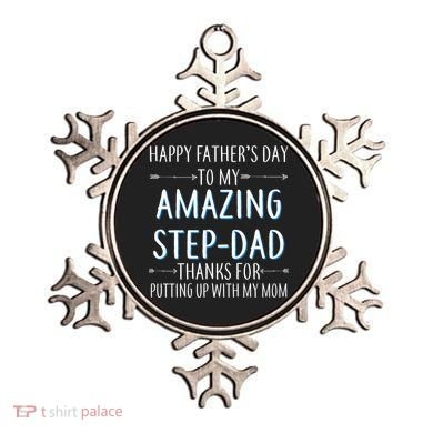 Happy Father's Day To My Amazing Step-Dad Ornament