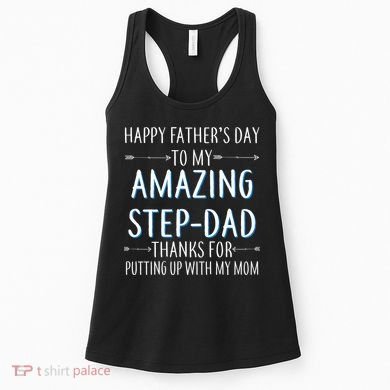 Happy Father's Day To My Amazing Step-Dad Women's Tank Top