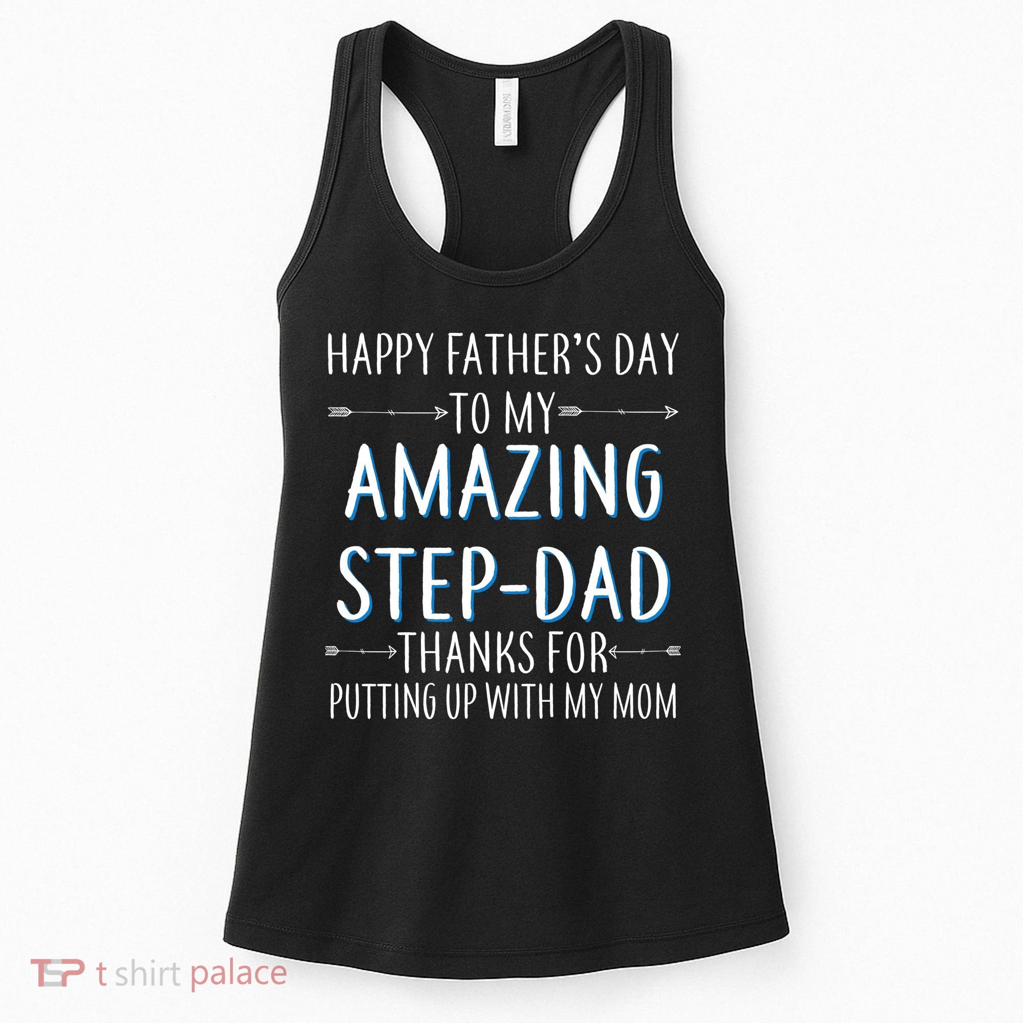 Happy Father's Day To My Amazing Step-Dad Women's Tank Top
