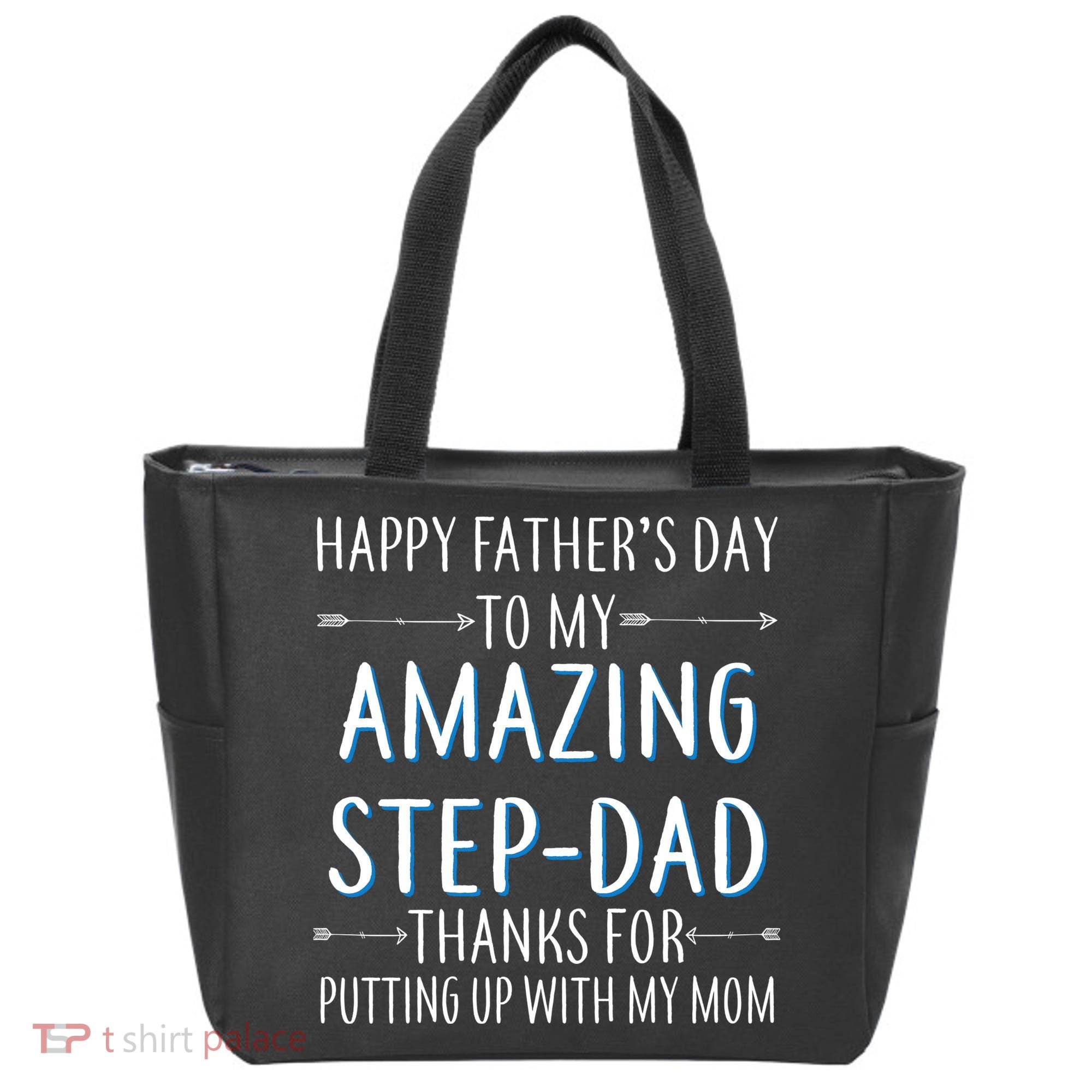 Happy Father's Day To My Amazing Step-Dad Tote Bag