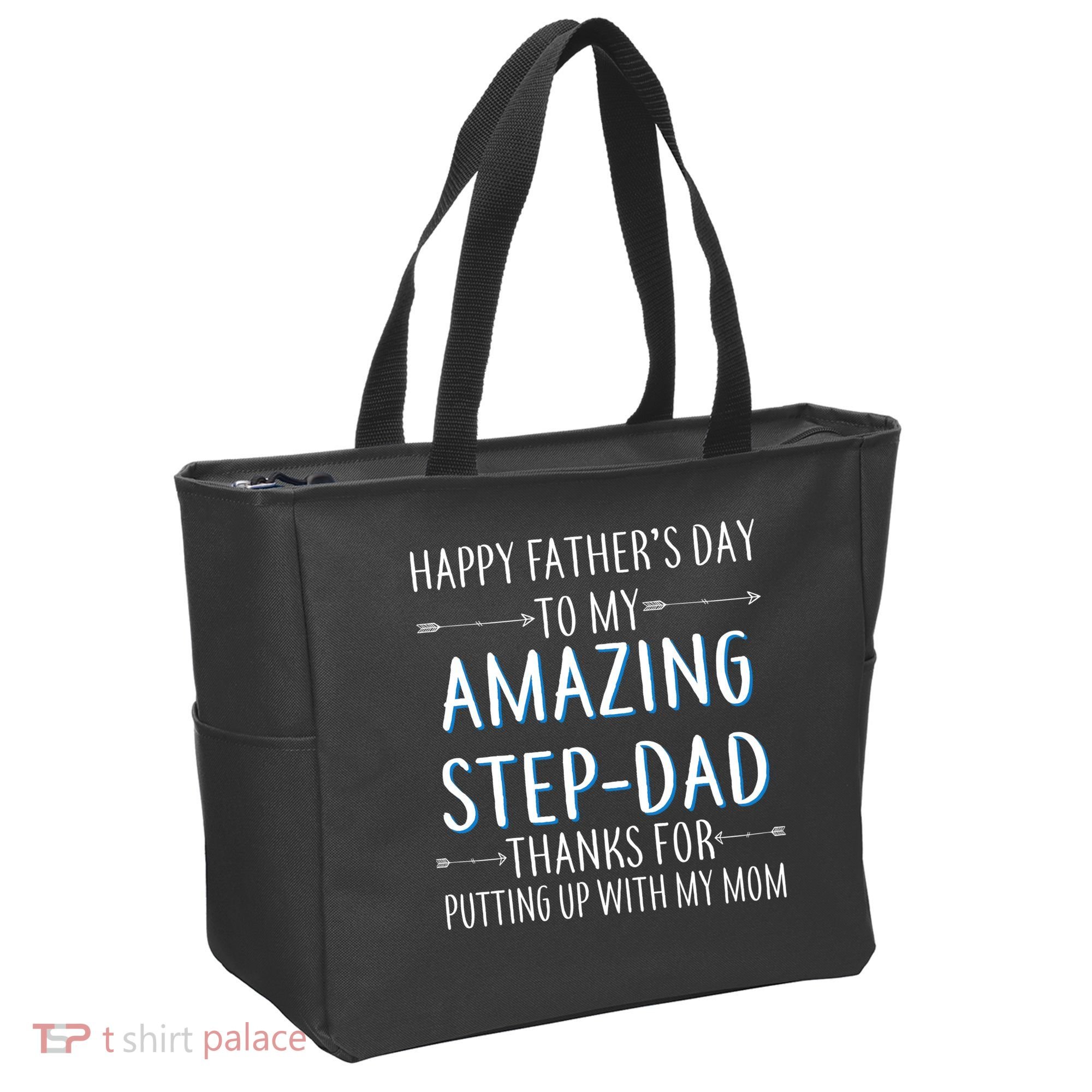 Happy Father's Day To My Amazing Step-Dad Tote Bag