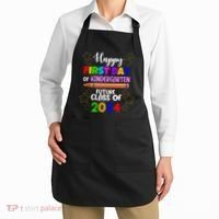Happy First Day Of Kindergarten Future Class Of 2034 Apron thumb 2