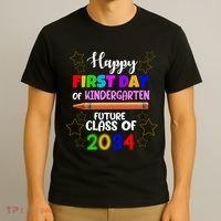 Happy First Day Of Kindergarten Future Class Of 2034 T-Shirt thumb 3