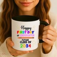 Happy First Day Of Kindergarten Future Class Of 2034 Coffee Mug thumb 3